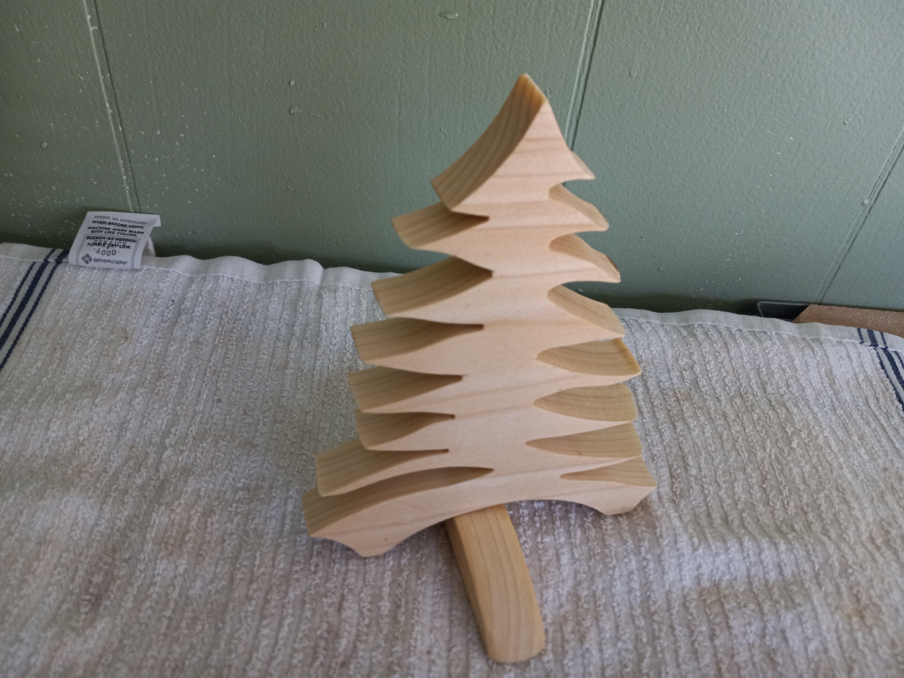 Cut Christmas tree