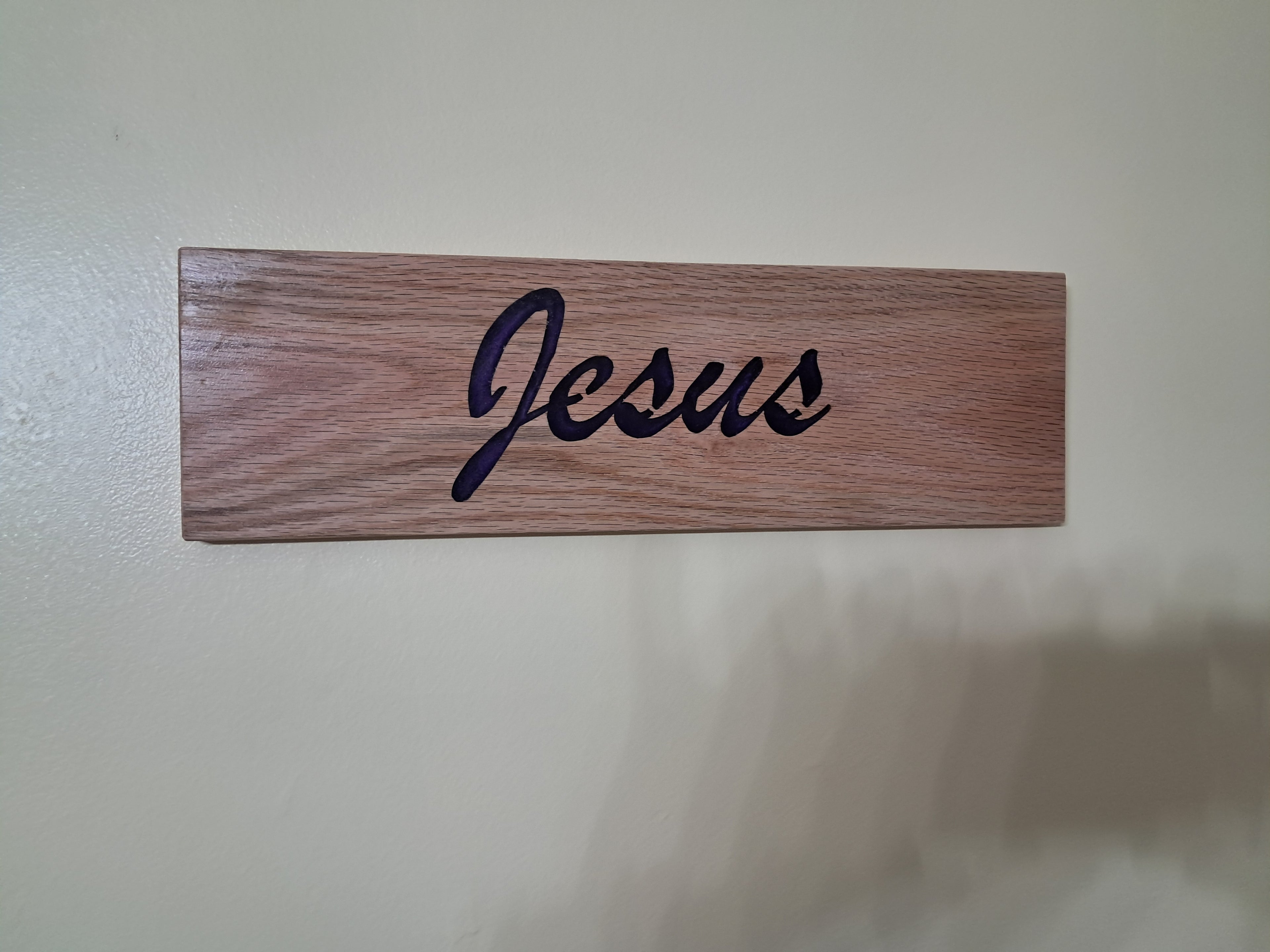 Jesus plaque