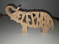 Elephant word puzzle